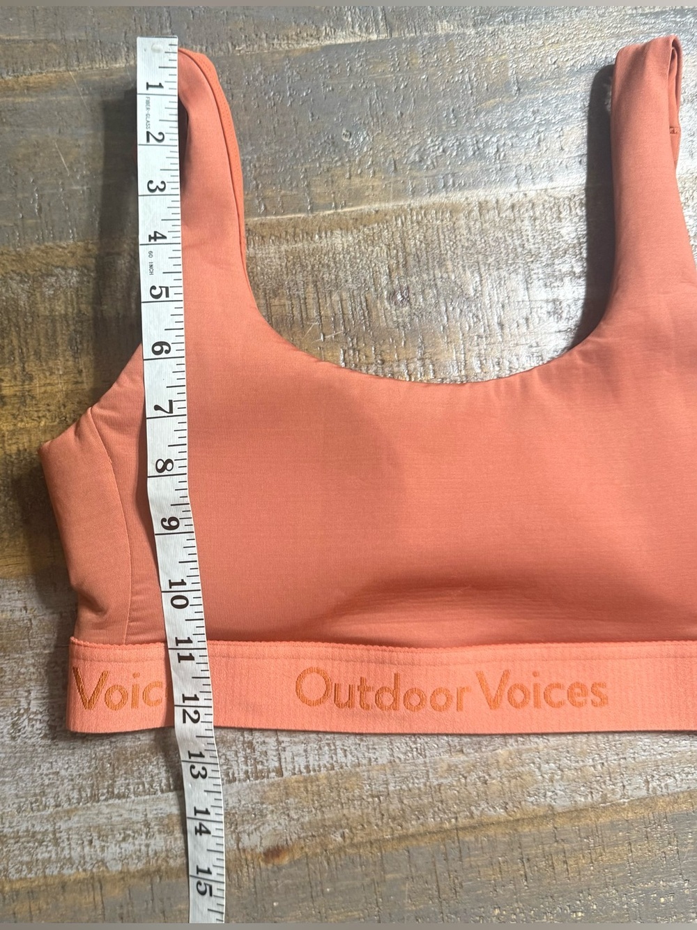 Outdoor Voices Russet orange Sports Bra - Picture 6 of 7